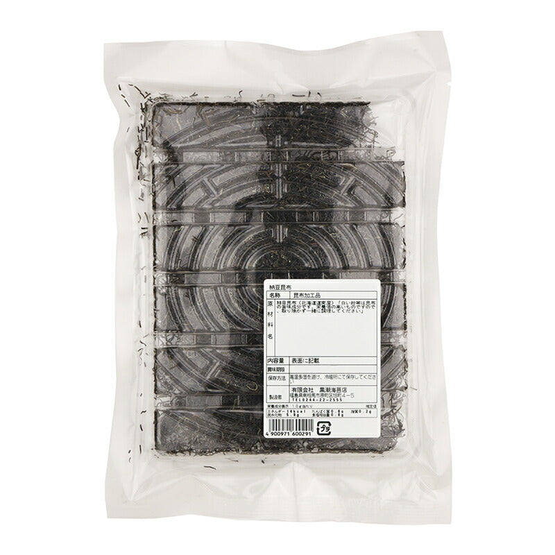 松前漬、めんつゆ和え 納豆こんぶ 50g
