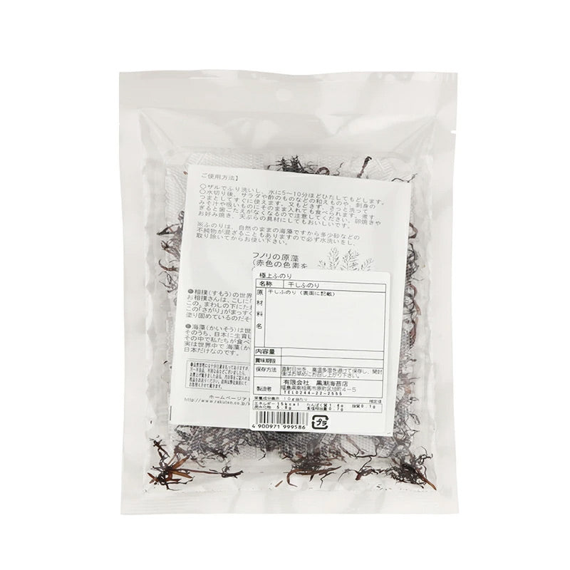 国産の最高品を厳選 三陸産ふのり 12g