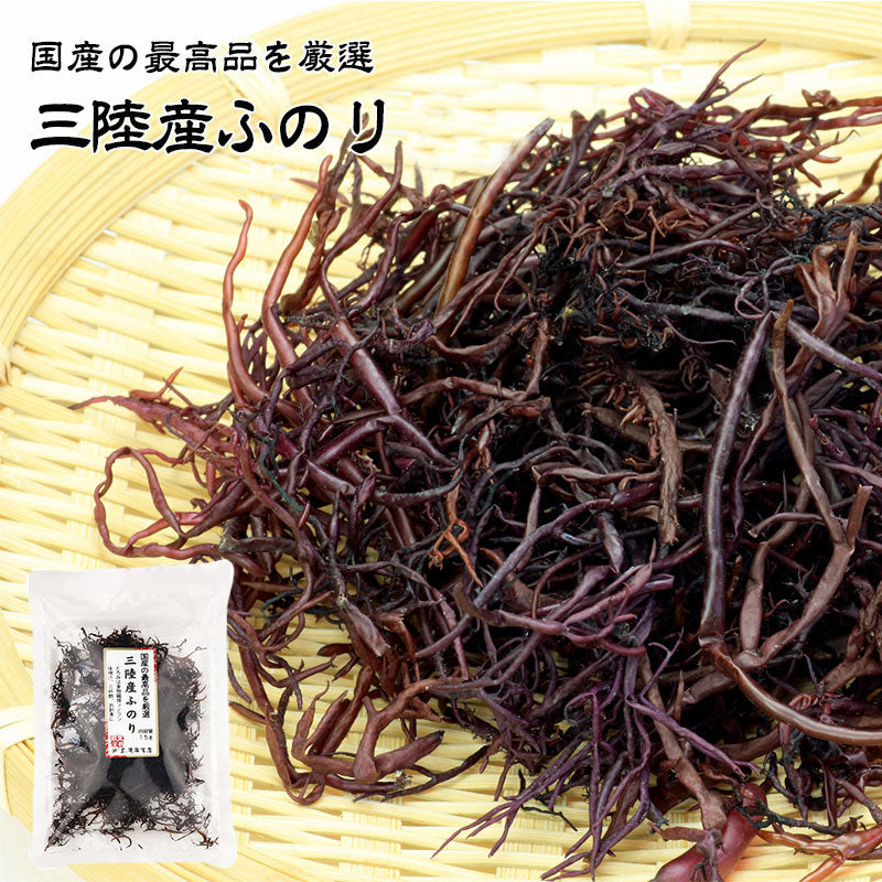 国産の最高品を厳選 三陸産ふのり 12g – 黒潮海苔店