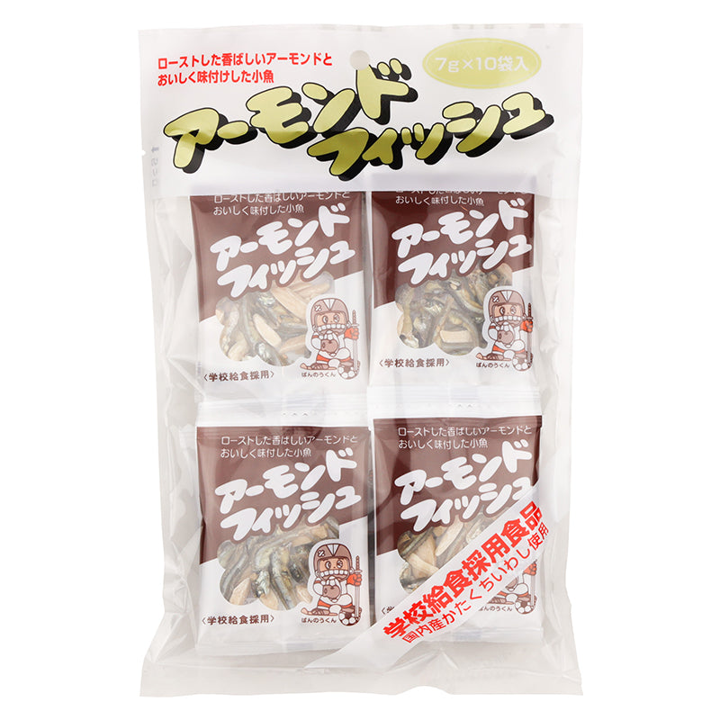 株式会社 フジサワ アーモンドフィッシュ 56g（7g×8袋） – 黒潮海苔店