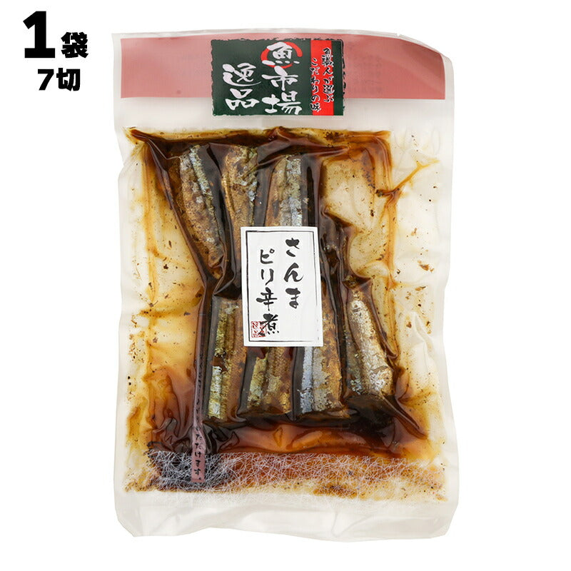 有限会社 黒潮海苔店 さんまピリ辛煮 7切