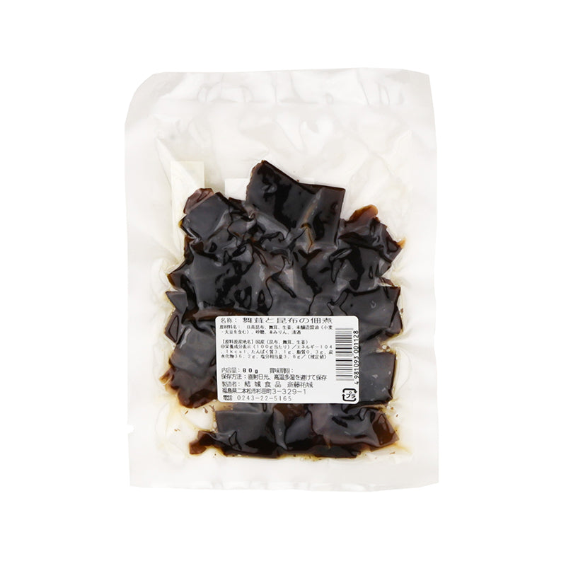 結城食品 手づくり 自然の味わい 舞茸昆布の佃煮 80g