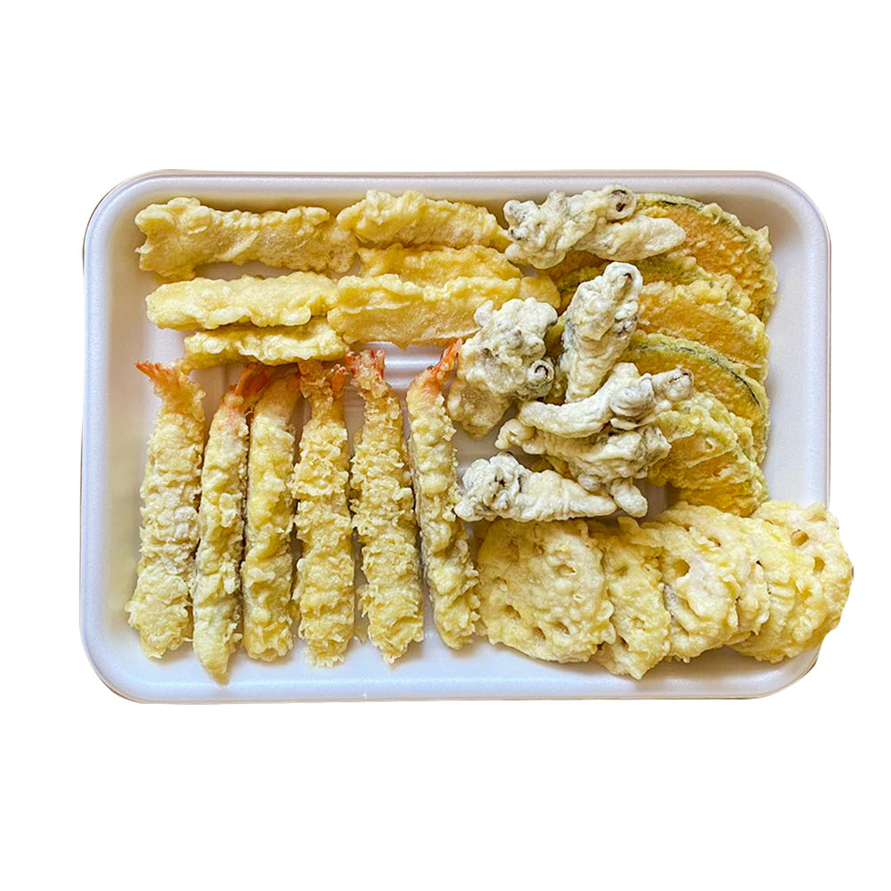 天丼セット 季節の天重 4食 / 6食 / 12食 (1食4~5種) 天ぷら 海老天