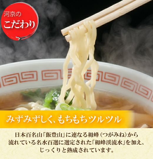 株式会社 河京 河京の喜多方ラーメン(麺120g×5食入り)