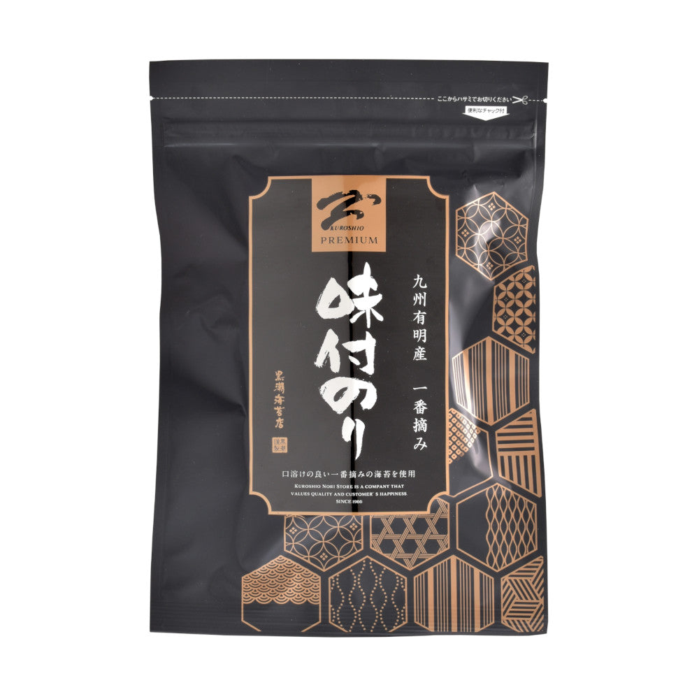 味付き海苔 8切 120枚 1袋 チャック付き