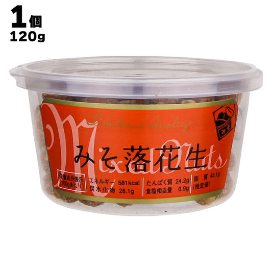 株式会社 イシカワ みそ落花生 120g