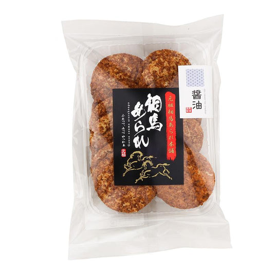 有限会社 黒潮海苔店 元祖相馬あられ本舗 相馬あられ 醤油 15枚