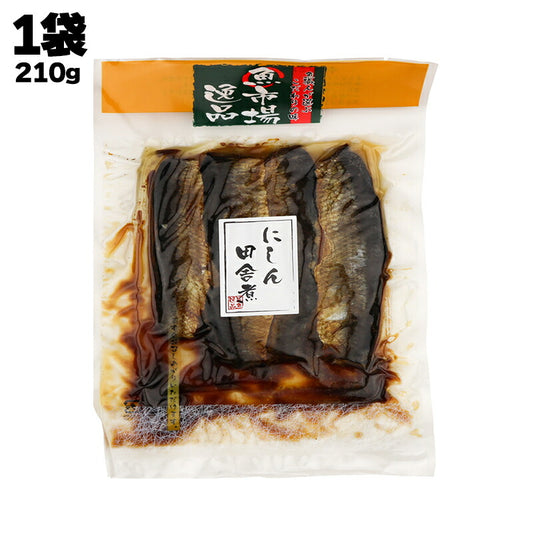 有限会社 黒潮海苔店 魚職人が選ぶ こだわりの味 魚市場逸品 にしん田舎煮 210g