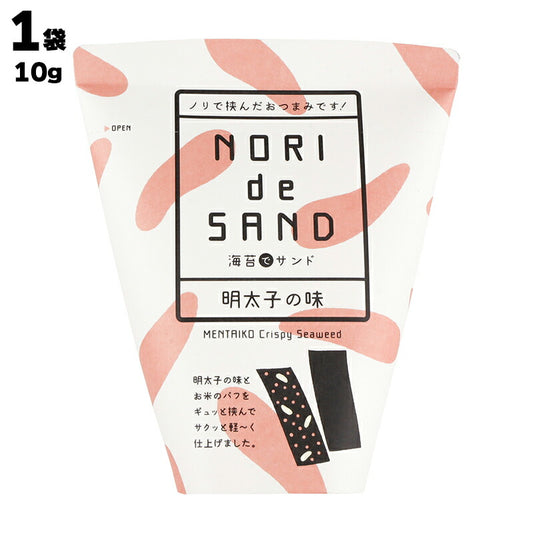 株式会社 サンエイ海苔 海苔でサンド 明太子の味 10g