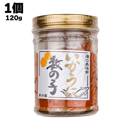 有限会社 黒潮海苔店 海の美味幸 いかうに数の子 120g